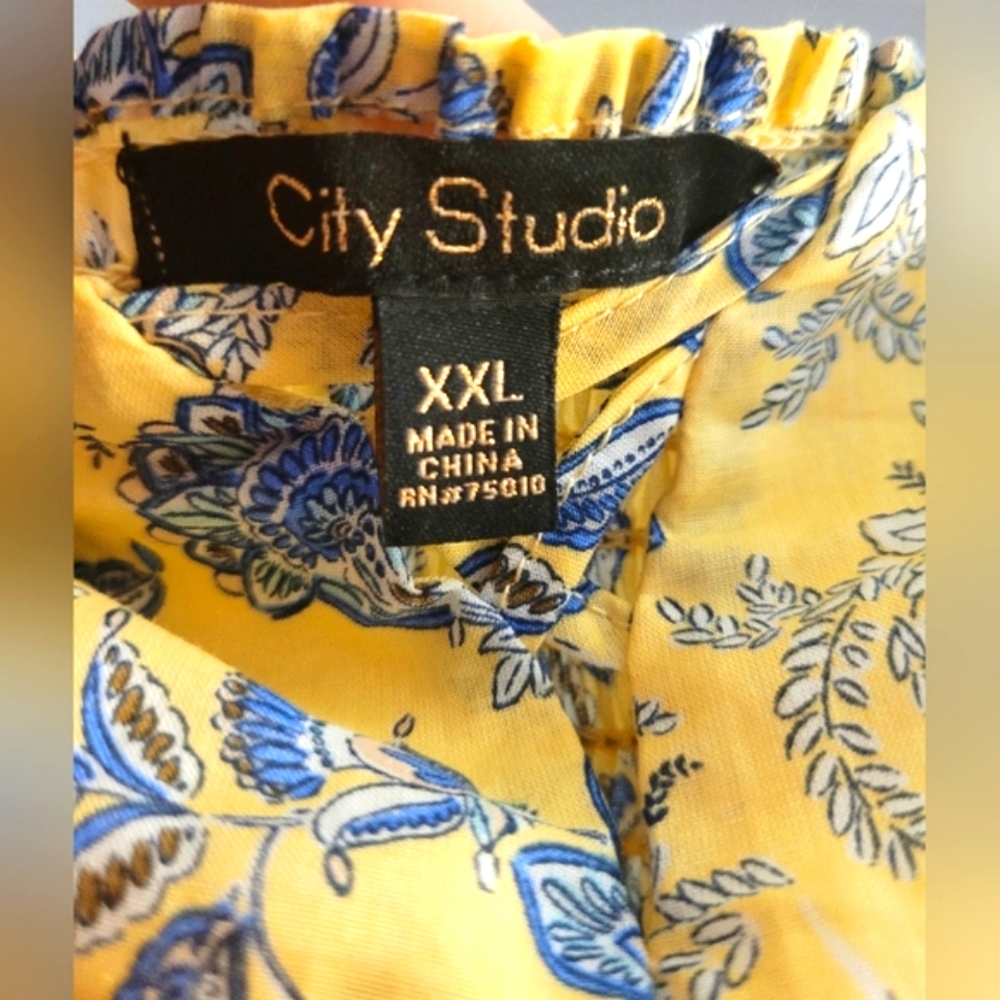 ✨️🪻Yellow Floral Dress - Picture 7 of 16